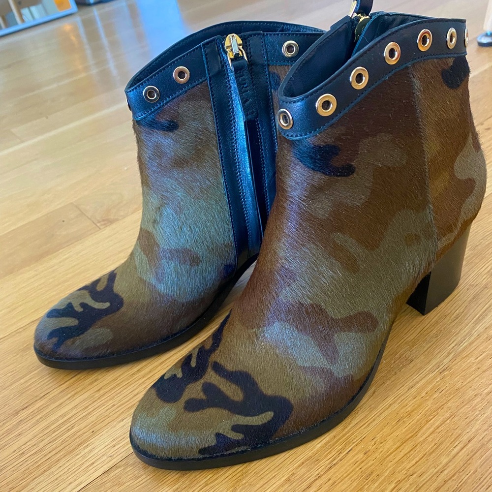 Furla leather boots